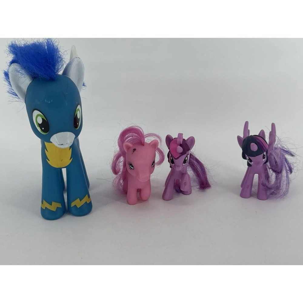 My Little Pony G4 Wonderbolts Lot Spitfire Soarin Twilight Sparkle 4 Figure Set